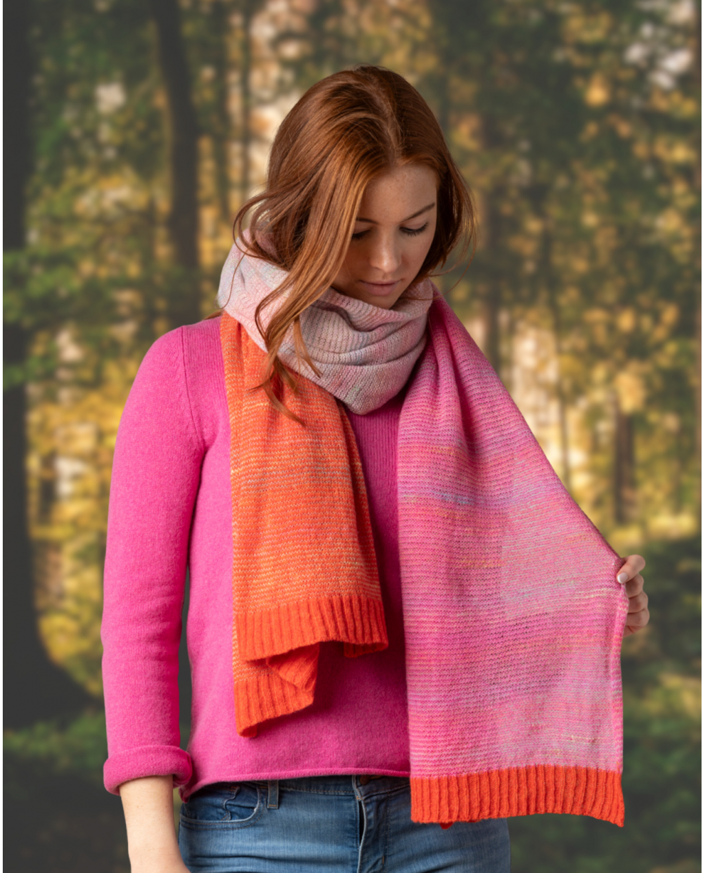 ERIBÉ | Treeline Wide Wrap | Bubble Gum ERIBÉ | Treeline Wide Wrap | Bubble Gum